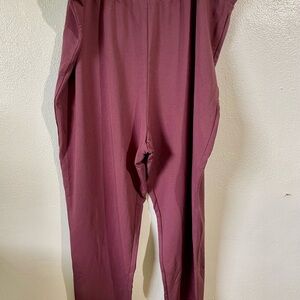 Barefoot Dreams NWT Mauve Lounge Sweatpants 3X Tall Plus Soft Athleisure Comfort